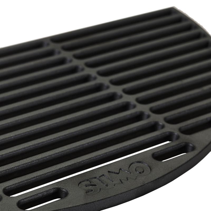 Midi 21 grillrist halvmåne støpejern