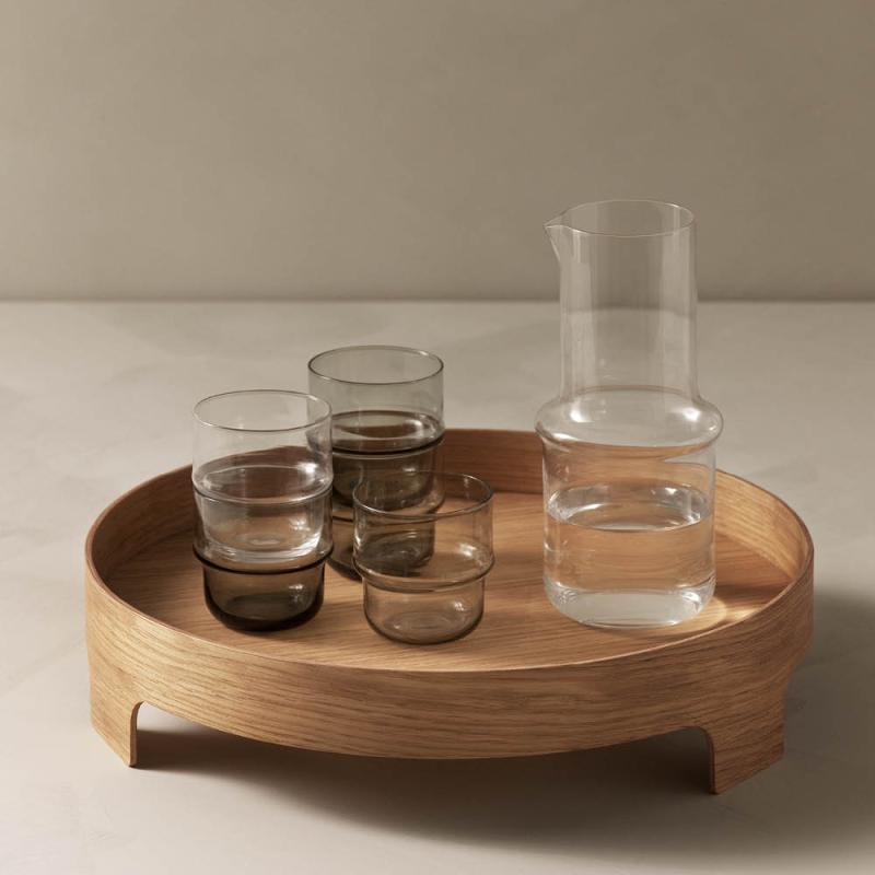 Bridge brett 9,5x42x42 cm eik