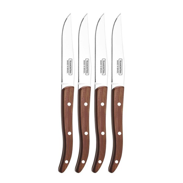 Premium BBQ biffkniv 4 stk natur