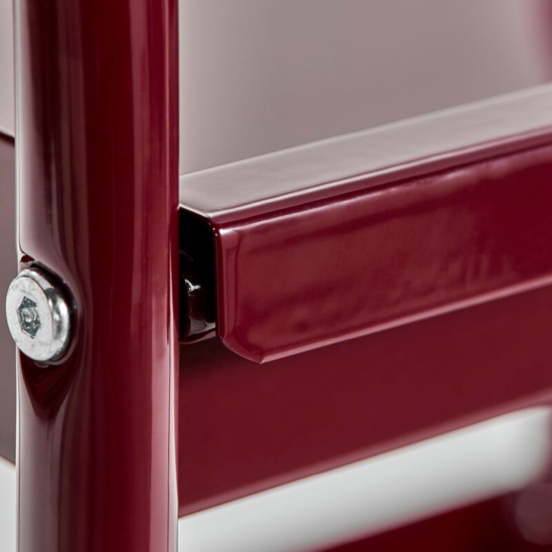 Roll serveringsvogn 85 cm bordeaux