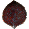Riviera asjett hortensia 17x15 cm granat/svart