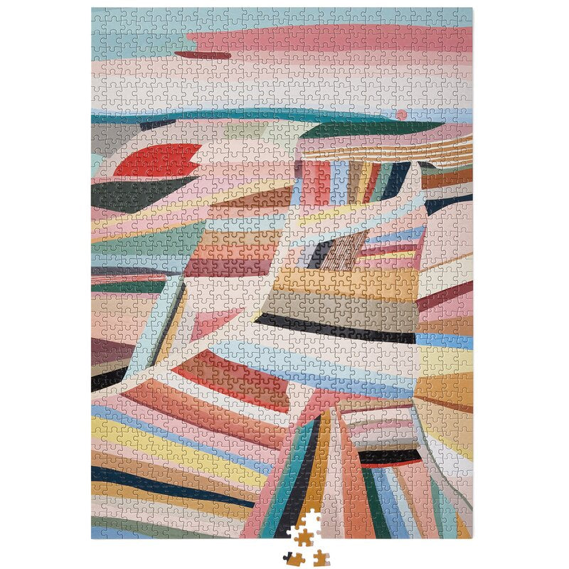 Art Lover Book puslespill morning fields 1000
