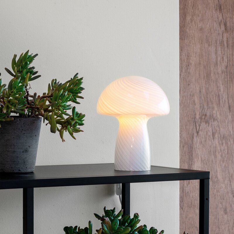 Jenny sopplampe 23 cm hvit