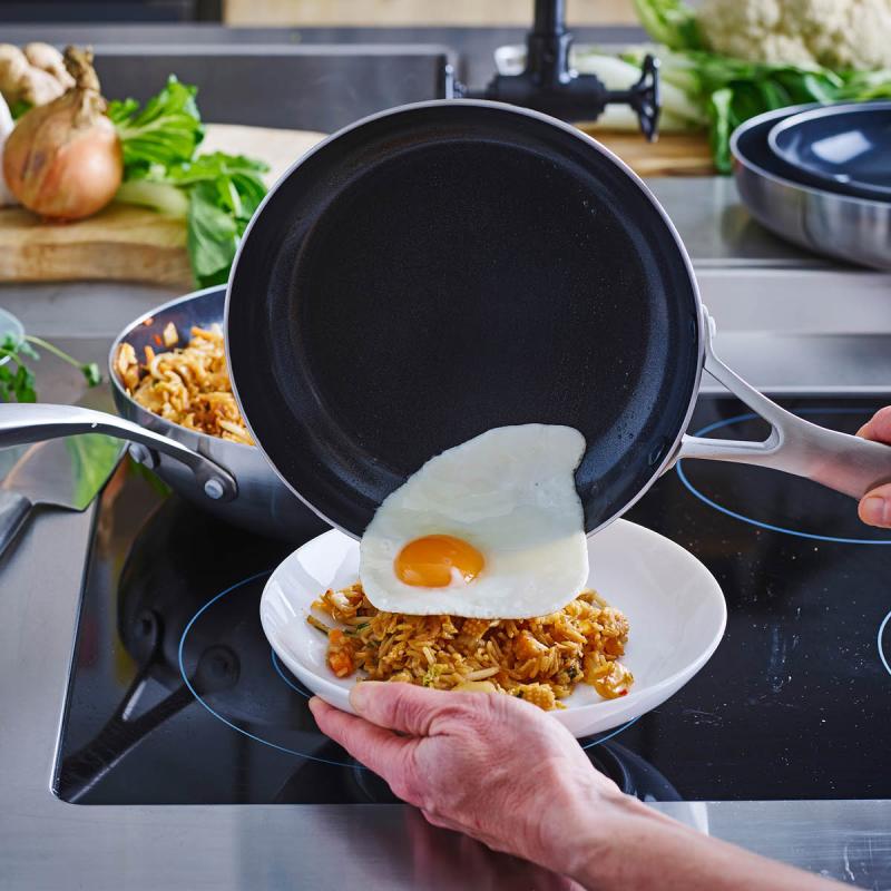 Geneva stekepanne 20 cm stål