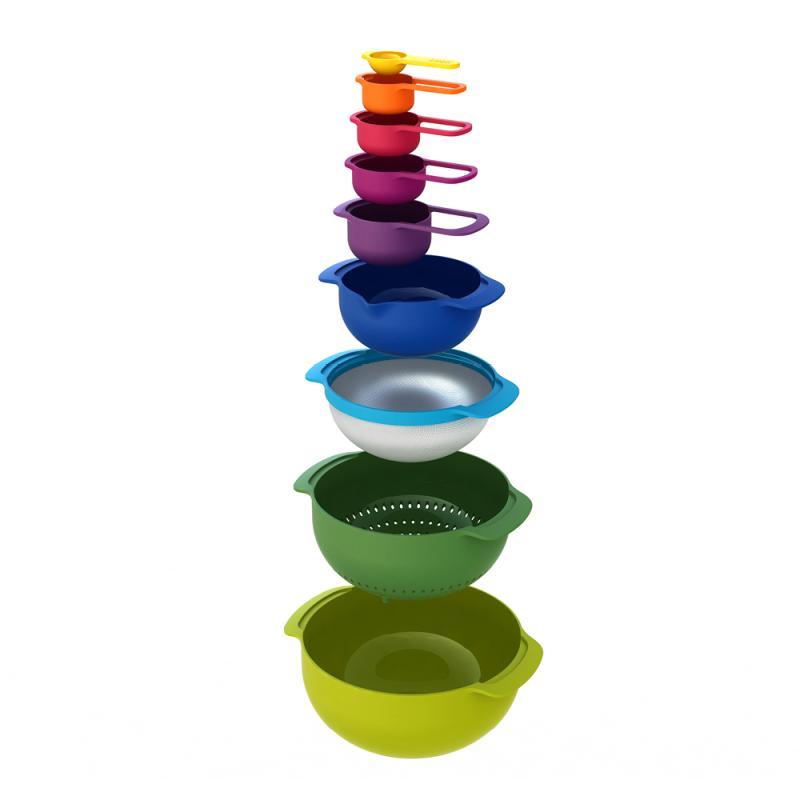 Nest9 bollesett 9 deler multifarget