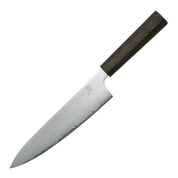 Hana kokkekniv 20 cm brun