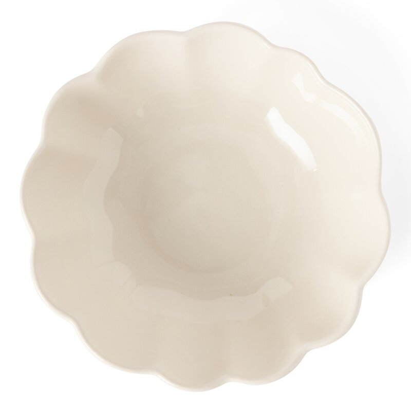 Lotus skål 16 cm krem