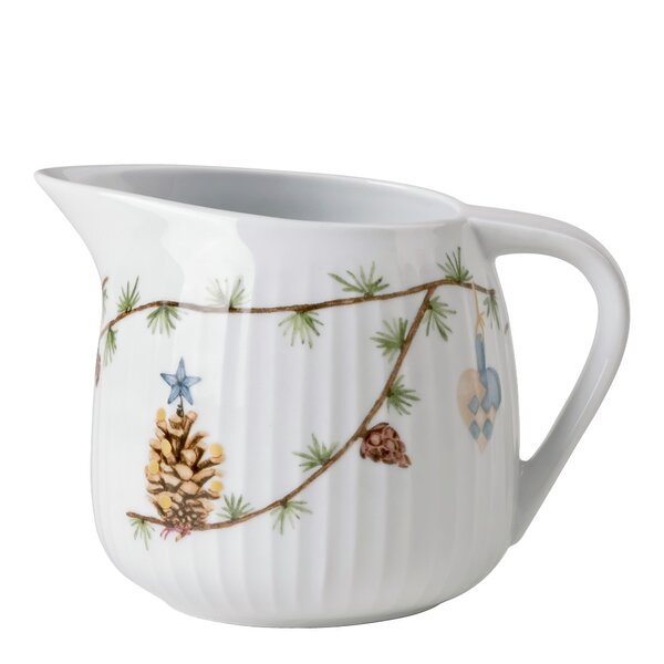 Hammershøi Christmas sausekanne 66 cl hvit m/dekor