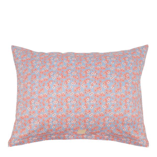 Pleasantly putetrekk 70x50 cm lys blå/rose