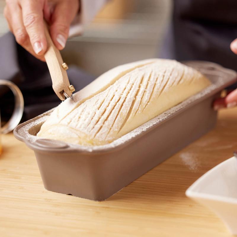 Brødform 30 cm silikon latte