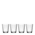 Aino Aalto glass 22 cl 4 stk klar