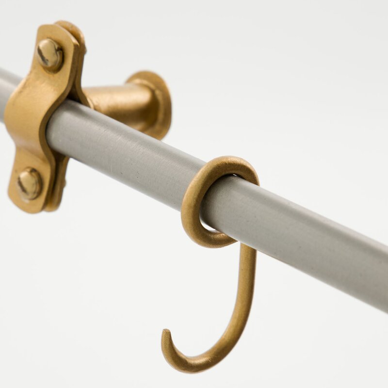 Verktøyholder 60 cm silver finish