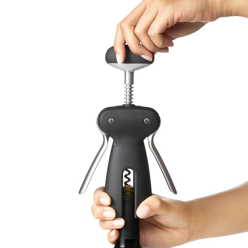 Steel vinåpner m/vinger svart
