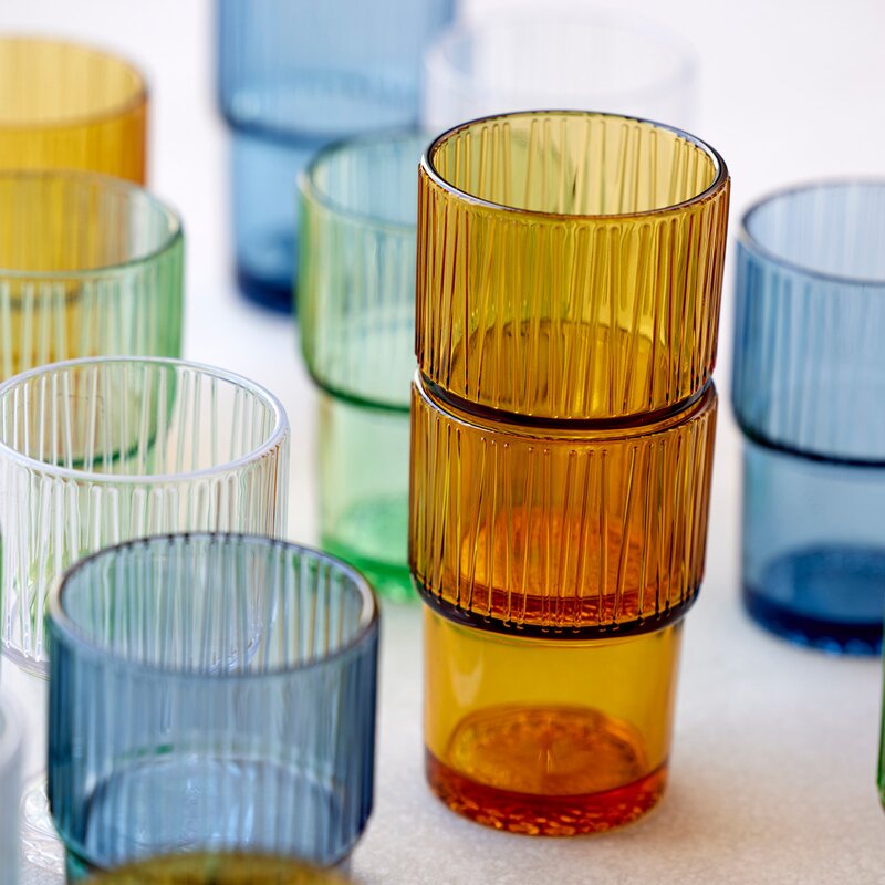 Kusintha kaffeglass 38 cl 4 stk amber