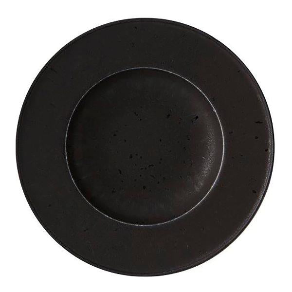 Black Satin dyp tallerken 25 cm