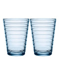 Aino Aalto glass 33 cl 2 stk aqua