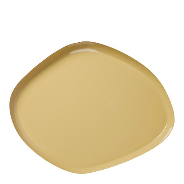 Mie dekorfat stort 39x32 cm taupe sand