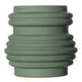 Mila vase 16x15 cm grønn