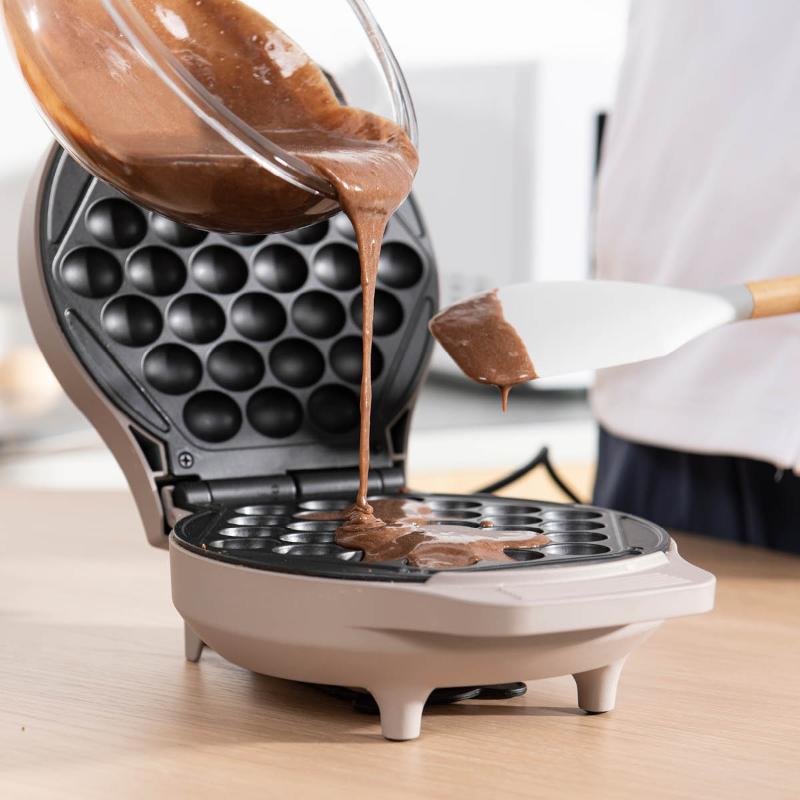 Select boblevaffeljern 1000W grå