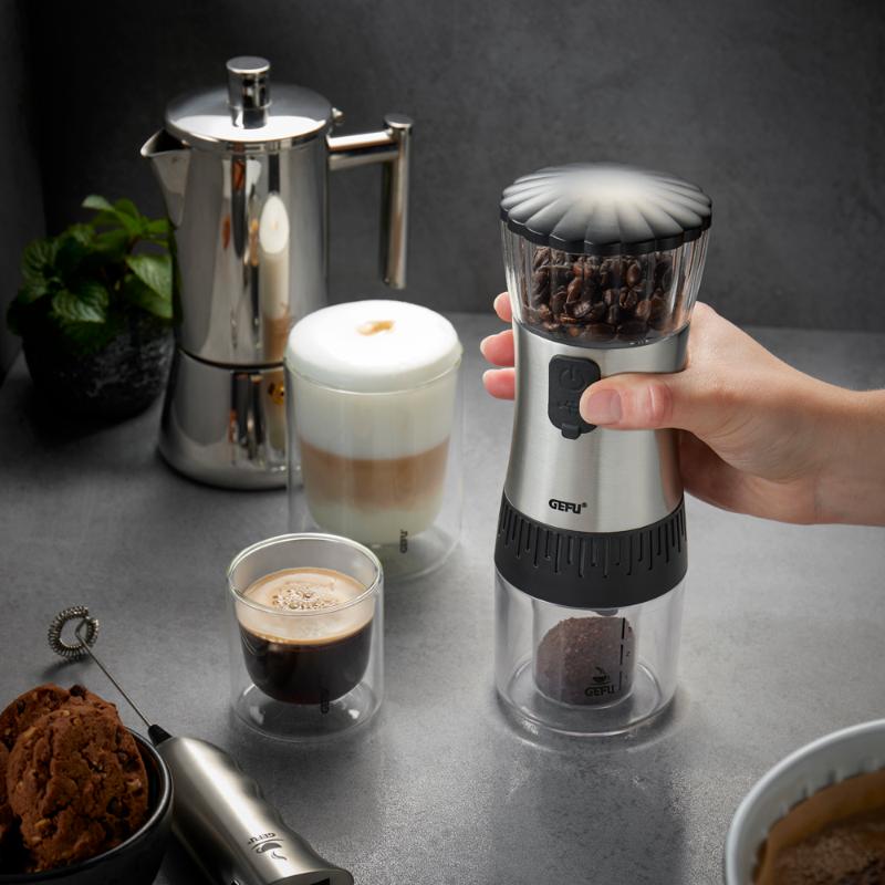 Polve kaffekvern 70g stål
