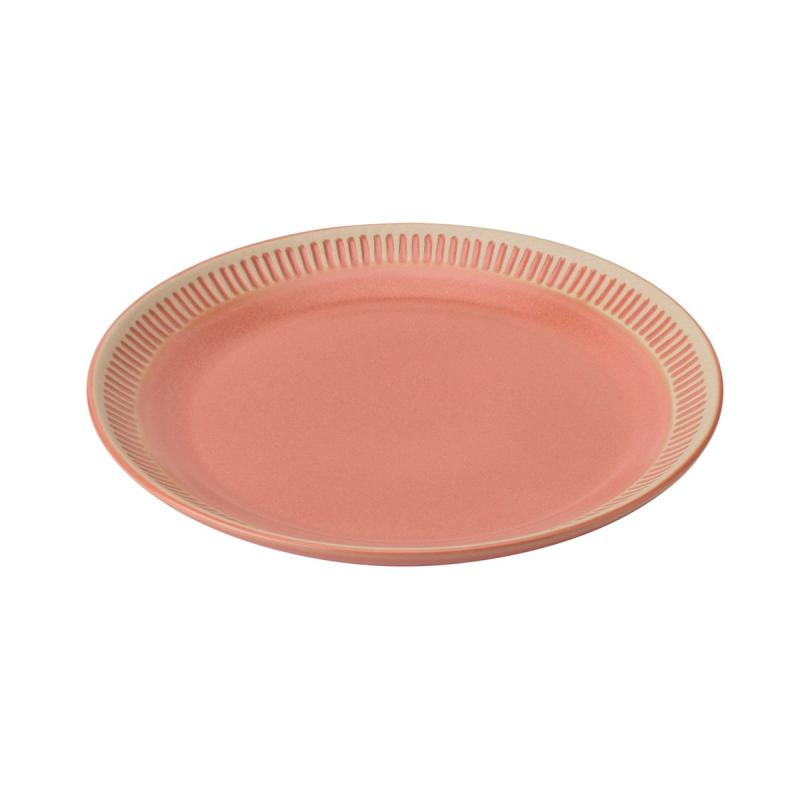 Colorit tallerken 19 cm koral
