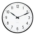 Station veggur 21 cm hvit/svart