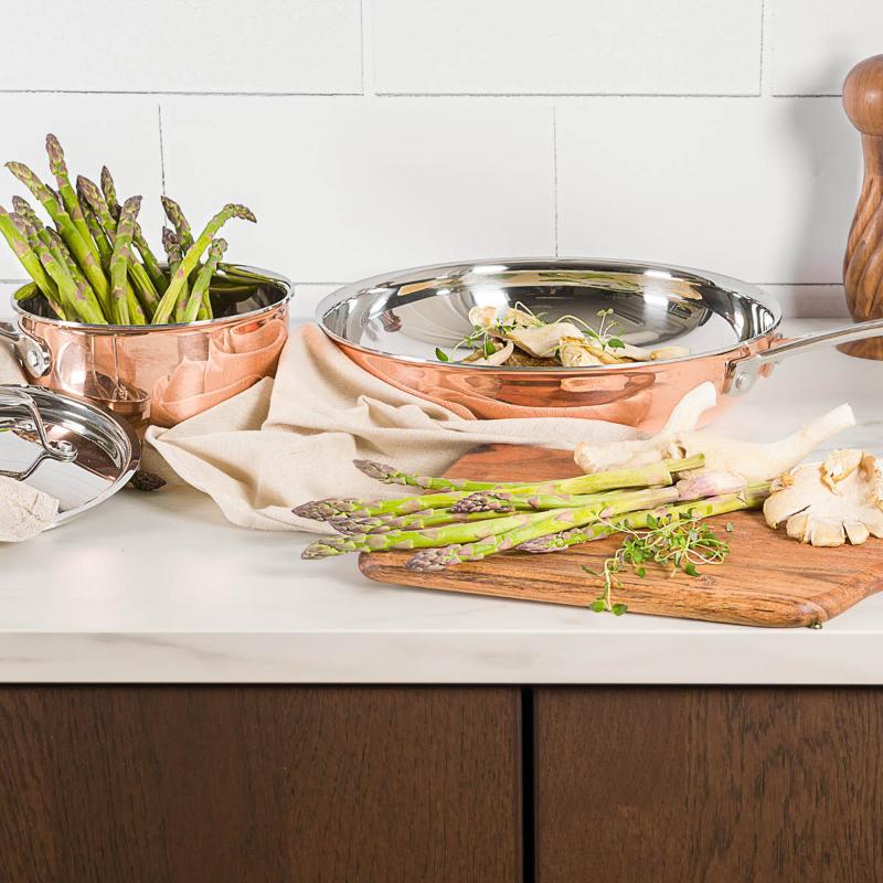 Copper stekepanne 28 cm