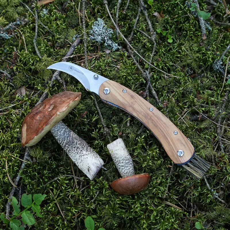Vedalen soppkniv natur/børstet
