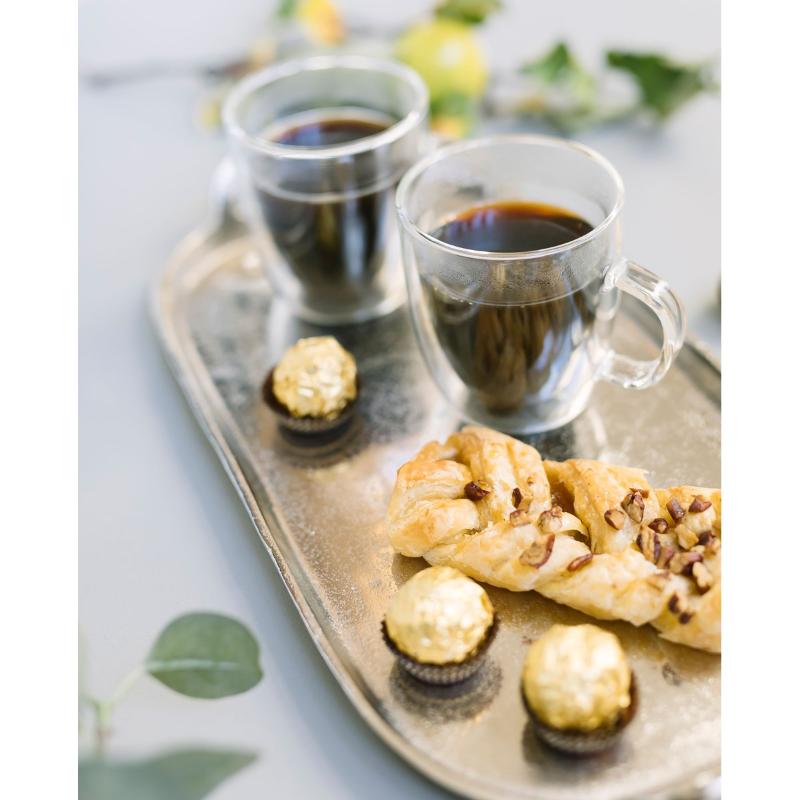 Kirk kaffekopp dobbel vegg 24 cl 2 stk