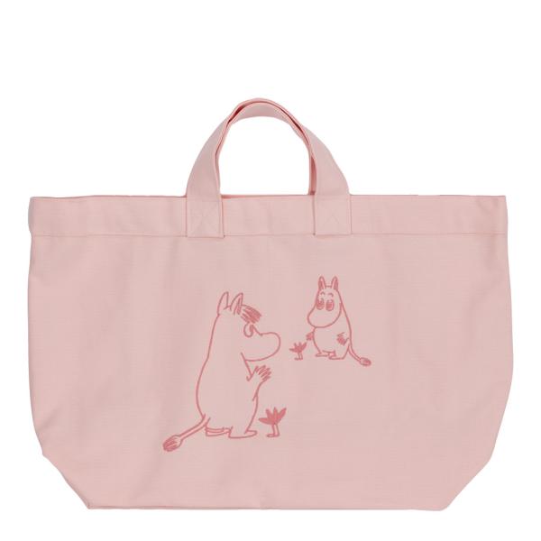 Mummi totebag Kjærlighet rosa