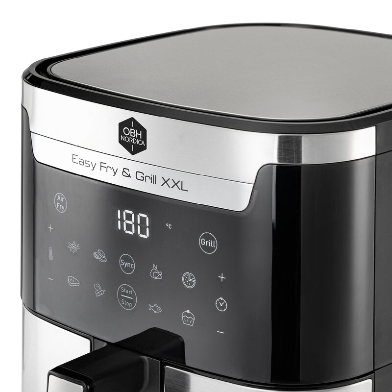 Easy Fry & Grill XXL airfryer 6,5L 2-in-1 silver