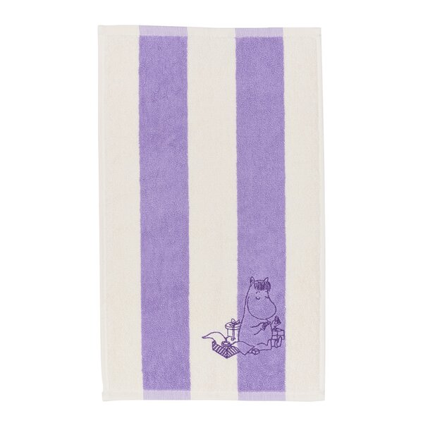 Mummi håndkle 30x50 cm Snorkfrøken lilla
