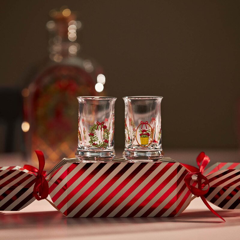 Juledrammeglass 2025 3 cl 2 stk