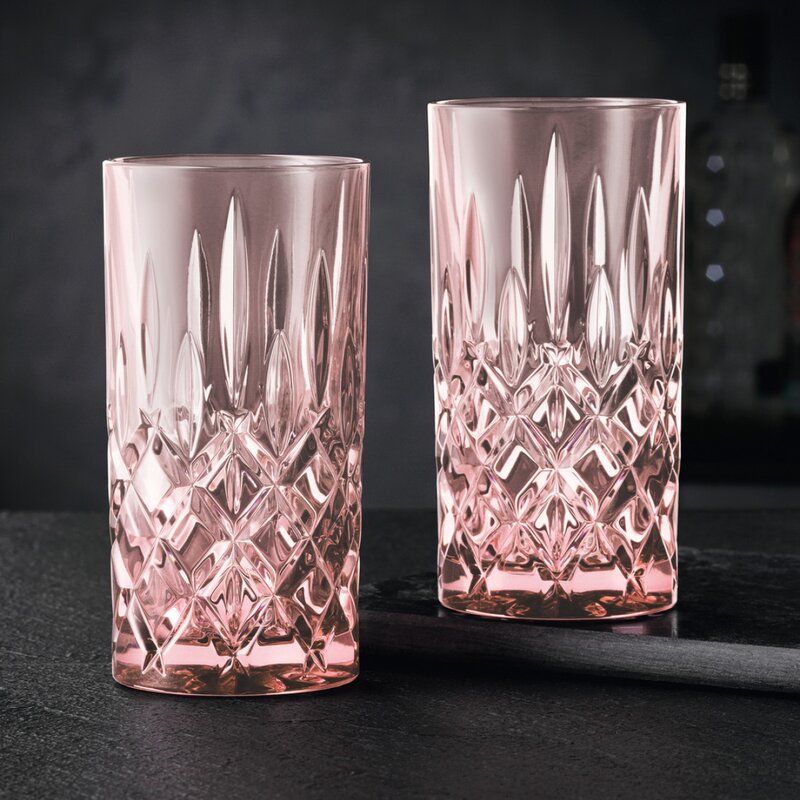 Noblesse Colour longdrinkglass 39,5 cl 2 stk rosé