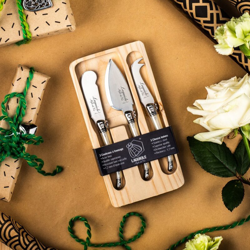 Ostekniver 3 stk pearl