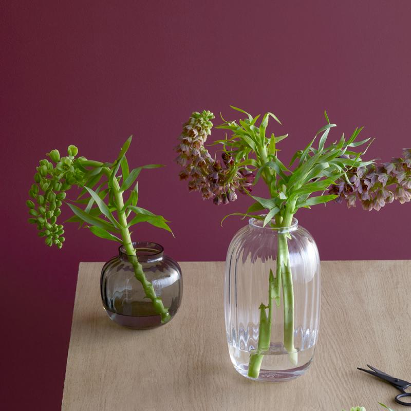 Primula vase 12,5 smoke