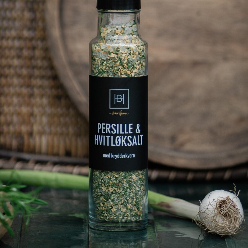 Halvor Bakke salt persille og hvitløk 180 g
