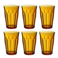 Picardie vannglass 36 cl 6 stk amber