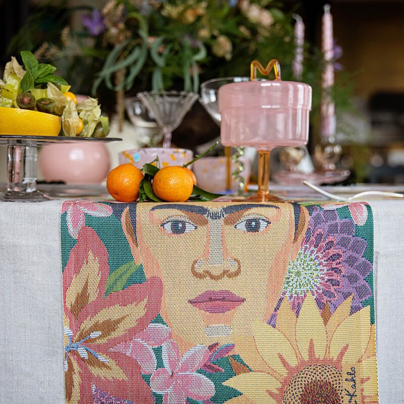 Frida Kahlo Flores håndkle 35x50 cm