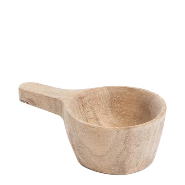 Akasie kaffeskje 8 cm