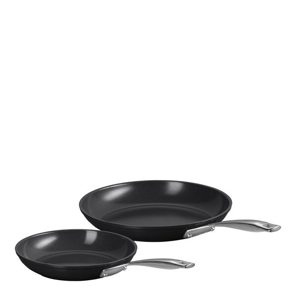 ENSC stekepannesett 2 deler 24+28 cm black