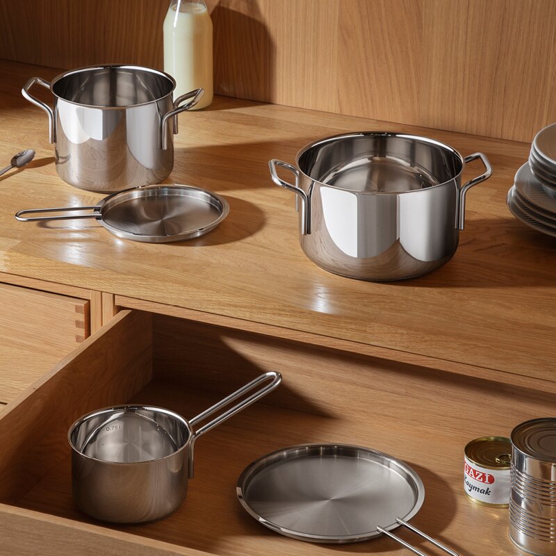 Stainless Steel gryte 4,8L