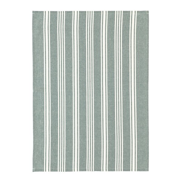 Eco Stripe kjøkkenhåndkle 70x50 cm green bay