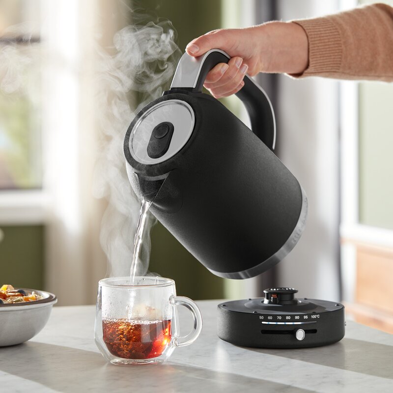 Vannkoker med termostat 5KEK1701EBK 1,7L cast iron black