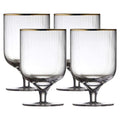 Palermo vinglass gold 30 cl 4 stk