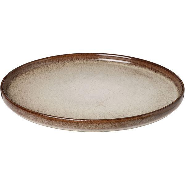 Sonja middags tallerken 27 cm brun