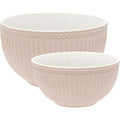 Everyday Alice serveringsskål sett 2 deler creamy fudge