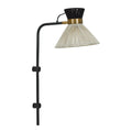 Cord vegglampe 54 cm svart
