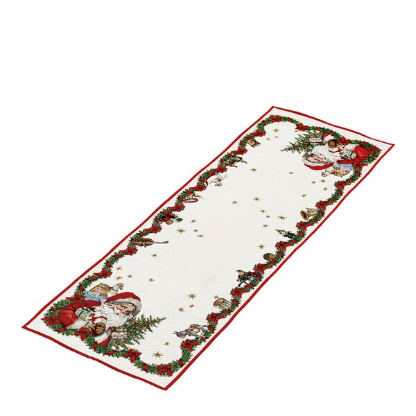 Toys Fantasy Gobelin juleløper XL santa 143x49 cm