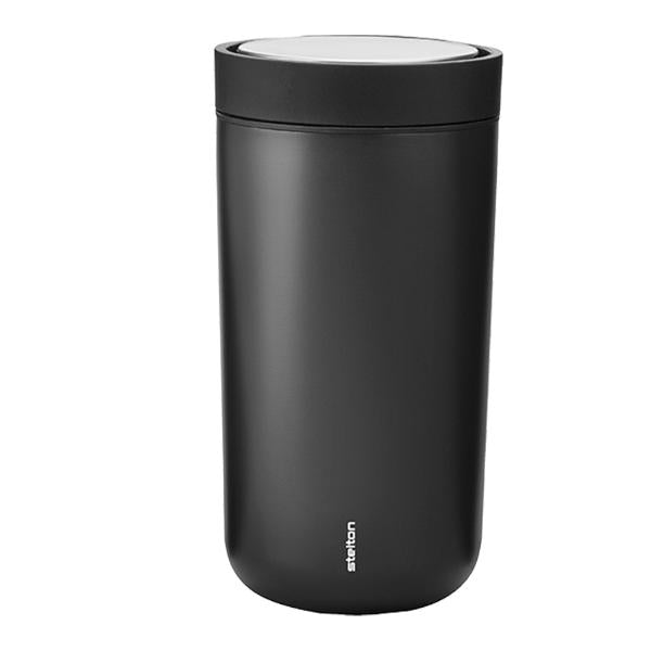To Go Click termokopp 0,2L stål svart